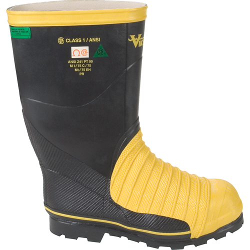 Miner 49er Professional Mining Boots, Rubber, Steel Toe, Size 7 Nia-Chem Ltd.