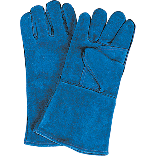 Gants de soudage &agrave; pouce & paume doubles, Cuir de vache refendu, Taille Grand Nia-Chem Ltd.