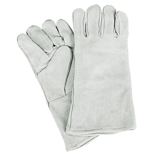 Gants de soudeur d'usage standard, Cuir de vache refendu, Taille Grand Nia-Chem Ltd.