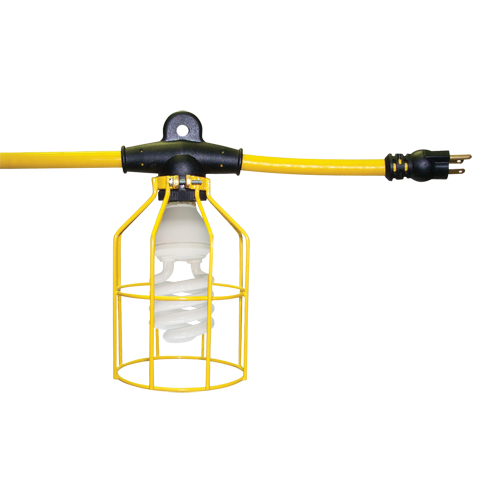 Grille protectrice de rechange en m&eacute;tal pour chaînes de lumi&egrave;res moul&eacute;es et robustes Nia-Chem Ltd.