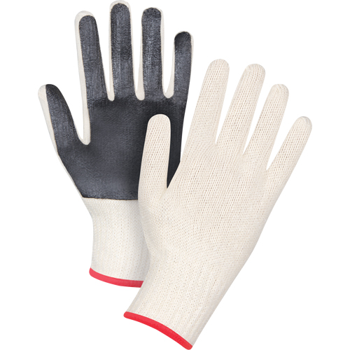 Gants en tricot &agrave; paume enduite, Poly/coton, Un c&ocirc;t&eacute;, Calibre 7, Petit Nia-Chem Ltd.