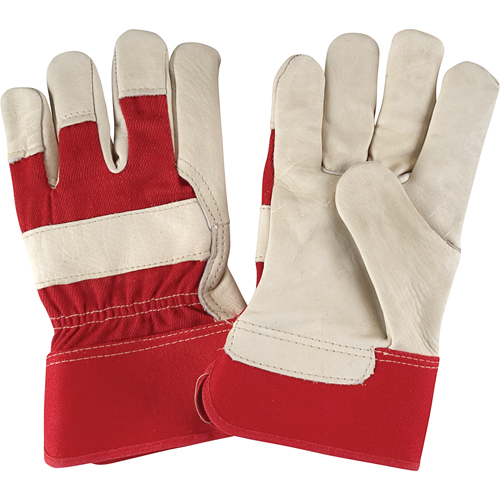 Premium Dry-Palm Fitters Gloves, Large, Grain Cowhide Palm, Cotton Inner Lining Nia-Chem Ltd.