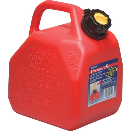 Jerricans, 1,25 gal. US/5 L, Rouge, Conformes aux normes CSA/ULC Nia-Chem Ltd.