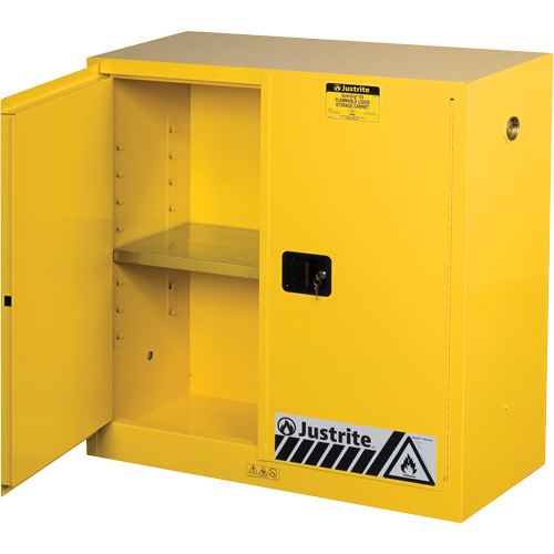 Armoires Sure-Grip EX pour produits inflammables, 30 gal., 2 Porte(s), 43" La x 44" h x 18" p Nia-Chem Ltd.