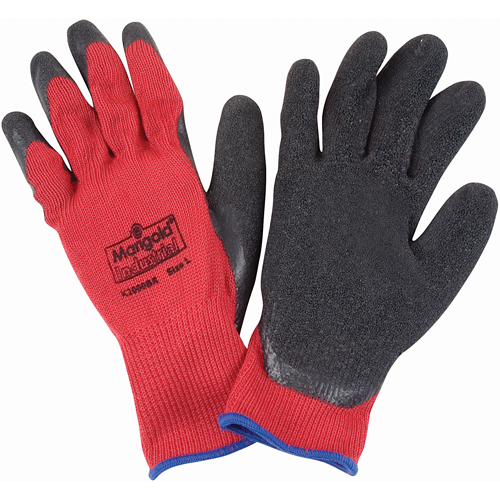 Coated Gloves, 9/Large, Rubber Latex Coating, 10 Gauge, Polyester/Cotton Shell Nia-Chem Ltd.