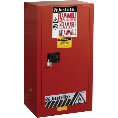 Sure-Grip&reg; EX Combustibles Safety Cabinet for Paint and Ink, 20 gal., 2 Shelves Nia-Chem Ltd.