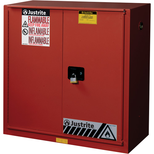 Sure-Grip&reg; EX Combustibles Safety Cabinet for Paint and Ink, 40 gal., 3 Shelves Nia-Chem Ltd.