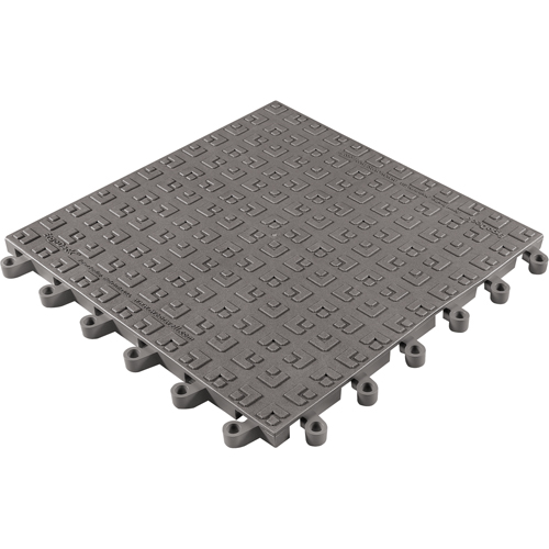 Tapis ErgoDeck Soft No 566, PVC, 1-1/2' la c, 1-1/2' lo, 7/8" &eacute;paisseur, Charbon Nia-Chem Ltd.