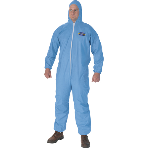 Combinaison Kleenguard A65, Grand, Bleu, Tissu ignifug&eacute; Nia-Chem Ltd.
