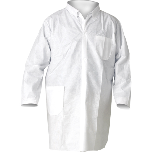 Sarraus de laboratoire KleenGuard A20, SMS, Blanc, Moyen Nia-Chem Ltd.