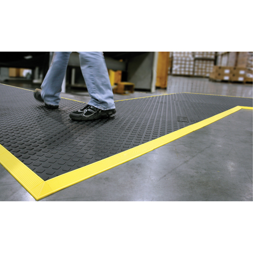 Tapis Rejuvenator Connect No 502, Polyur&eacute;thane, 3' la c, 3' lo, 5/8" &eacute;paisseur, Noir Nia-Chem Ltd.
