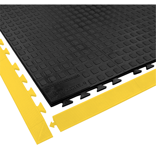 Tapis Rejuvenator Connect No 502, Polyur&eacute;thane, 3' la c, 3' lo, 5/8" &eacute;paisseur, Noir Nia-Chem Ltd.