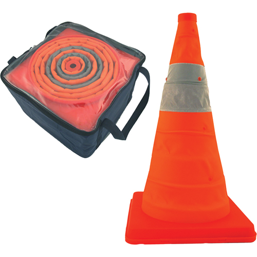 Pack & PopCollapsible Cones, 18" H, Orange Nia-Chem Ltd.