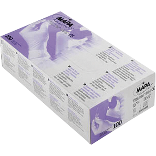 Trilites&reg; Triple Polymer Gloves, Small, Latex/Neoprene/Nitrile, 6-mil, Powder-Free, Purple Nia-Chem Ltd.