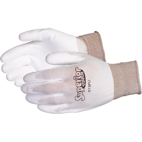 Superior Touch&reg; Coated Gloves, 7/Small, Polyurethane Coating, 13 Gauge, Nylon Shell Nia-Chem Ltd.