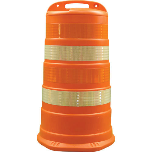 Barils pour canalisation du trafic Trailboss, Hauteur 41,27'', Orange Nia-Chem Ltd.
