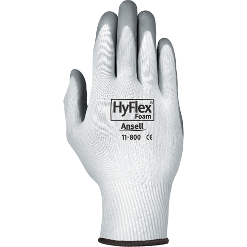 Gants Hyflex 11-800, 10/T-Grand, R&ecirc;vetement Mousse de nitrile, Calibre 15, Enveloppe en Nylon Nia-Chem Ltd.