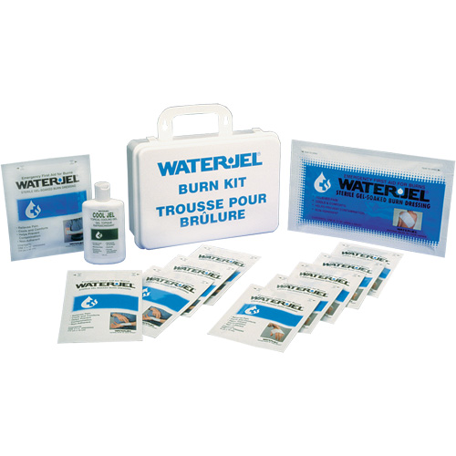 Water Jel&reg; - Emergency Burn Kits, 16-unit Plastic Box, Class 2 Nia-Chem Ltd.