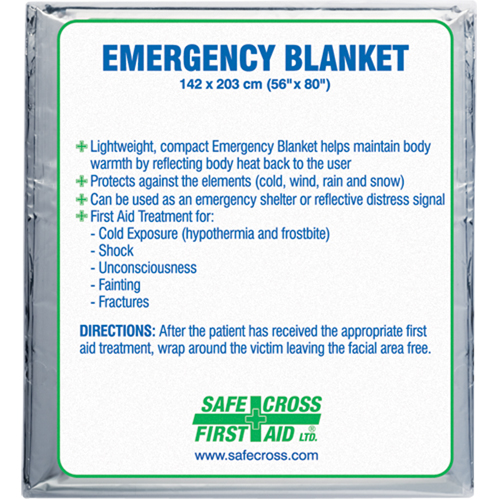 Rescue Foil Blankets, Aluminized Polyester Nia-Chem Ltd.