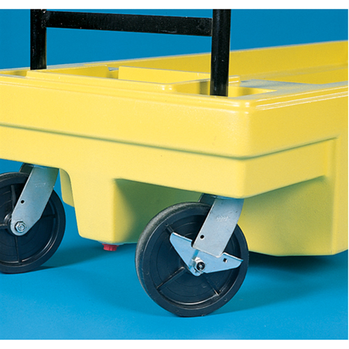 Chariots Poly-Spillcart, 66,5" lo x 29" la x 43,9" h, Cap. de d&eacute;versement 57 gal. US Nia-Chem Ltd.