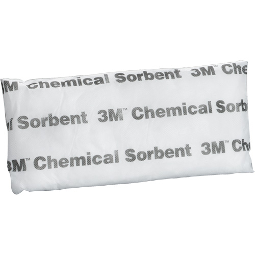 Tampons adsorbants pour produits chimiques, Universel, 15" lo x 7" la, 11,8 gal. absorption/pqt Nia-Chem Ltd.