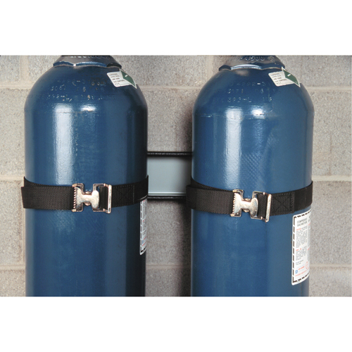 Wall Mount Double Gas Cylinder Support Bracket Nia-Chem Ltd.