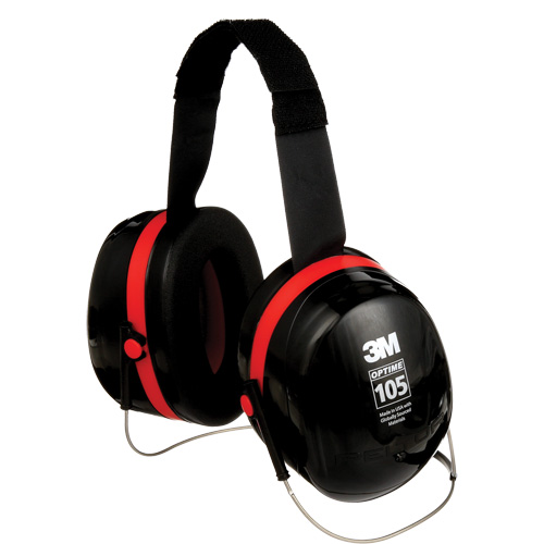 Peltor Optime 105 Series Earmuffs, Neckband, 29 NRR dB Nia-Chem Ltd.