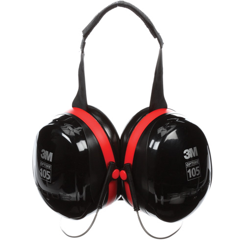 Peltor Optime 105 Series Earmuffs, Neckband, 29 NRR dB Nia-Chem Ltd.