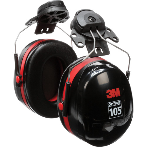 Peltor Optime 105 Series Earmuffs, Cap Mount, 27 NRR dB Nia-Chem Ltd.