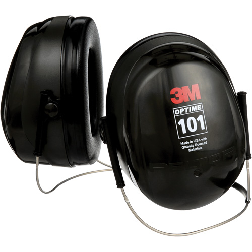 Peltor Optime 101 Series Earmuffs, Neckband, 26 NRR dB Nia-Chem Ltd.