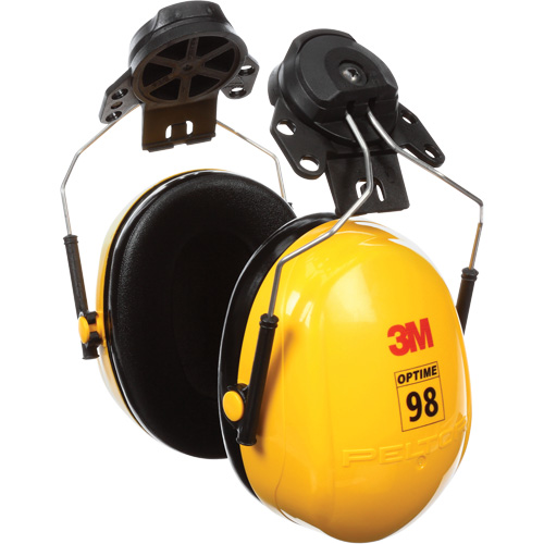 Serres-t&ecirc;tes de s&eacute;rie Peltor Optime 98, Fixation pour casque, 23 NRR dB Nia-Chem Ltd.