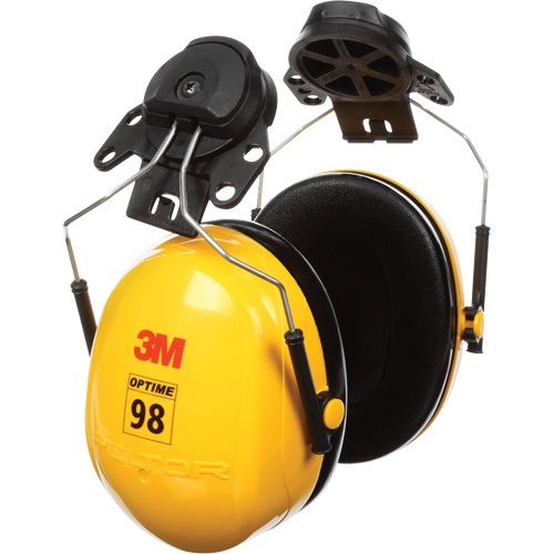 Serres-t&ecirc;tes de s&eacute;rie Peltor Optime 98, Fixation pour casque, 23 NRR dB Nia-Chem Ltd.
