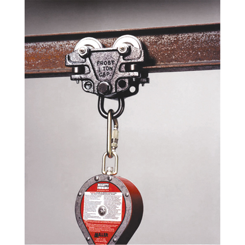 Trousse d'adaptateur de connexion d'ancrage pour chariots de poutre Miller, Poutre en I, Usage Temporaire Nia-Chem Ltd.