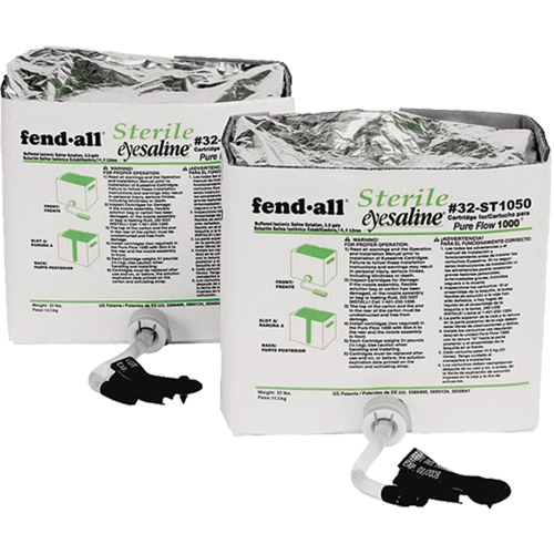 Pure Flow 1000&reg; Eyewash Station - Fluid Cartridges, 1120 oz. Nia-Chem Ltd.