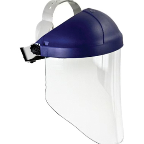 Ratchet Headgear with Faceshield, Polycarbonate, Ratchet Suspension Nia-Chem Ltd.