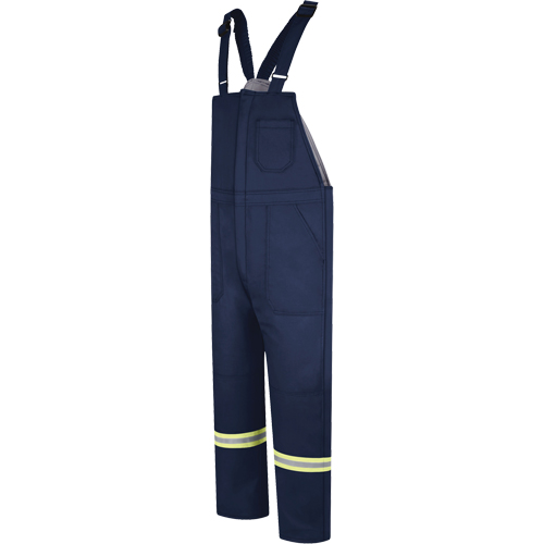 Deluxe Insulated Bib Overalls with Reflective Striping, 3X-Large, Navy Blue Nia-Chem Ltd.