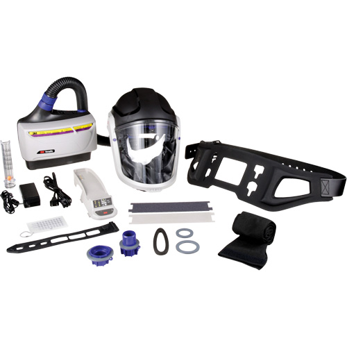 Versaflo Powered Air Purifying Respirator TR-600 Heavy Industrial Kit, Hard Hat & Faceshield, Lithium-Ion Battery Nia-Chem Ltd.