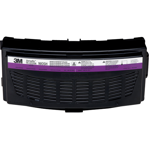 Cartouche pour appareils de protection respiratoire (APR) &agrave; &eacute;puration d'air motoris&eacute; Versaflo, Gaz acide/Filtre P100, Paquet de 1 Nia-Chem Ltd.