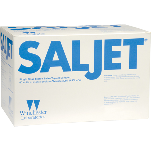 Saljet Single Dose Saline Solution, 1.01 oz. Nia-Chem Ltd.