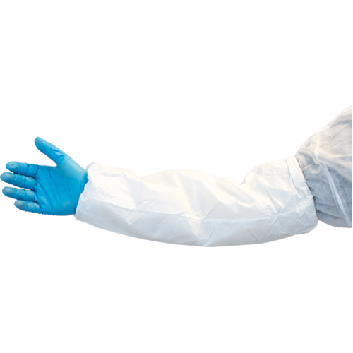 Lightweight Sleeves, 18" long, Vinyl, White Nia-Chem Ltd.