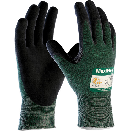 Gants en tricot sans coutures MaxiFlex Cut ATG, Taille T-petit, Calibre 15, Rev&ecirc;tement Mousse de nitrile, Enveloppe en Poly&eacute;thyl&egrave;ne, ANSI/ISEA 105 niveau 2/EN 388 niveau 3 Nia-Chem Ltd.
