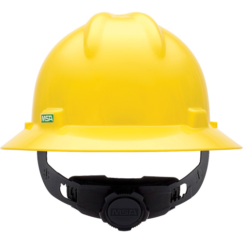 Casques de s&eacute;curit&eacute; &agrave; bordure compl&egrave;te V-Gard, R&eacute;pond aux normes CSA type 1, Suspension Rochet, Non ventil&eacute; Nia-Chem Ltd.