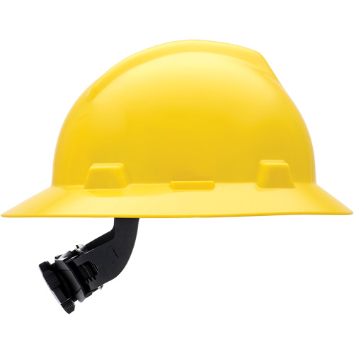 Casques de s&eacute;curit&eacute; &agrave; bordure compl&egrave;te V-Gard, R&eacute;pond aux normes CSA type 1, Suspension Rochet, Non ventil&eacute; Nia-Chem Ltd.