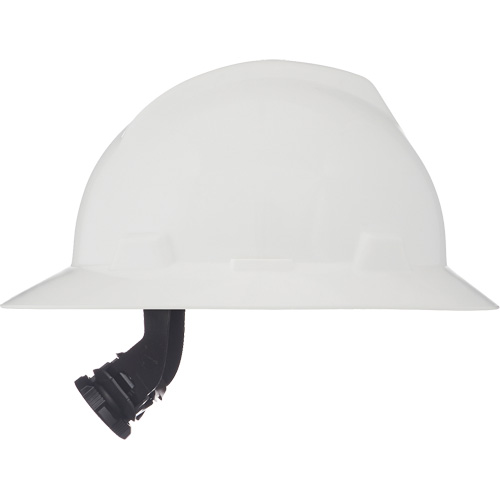 Casques de s&eacute;curit&eacute; &agrave; bordure compl&egrave;te V-Gard, R&eacute;pond aux normes CSA type 1, Suspension Rochet, Non ventil&eacute; Nia-Chem Ltd.
