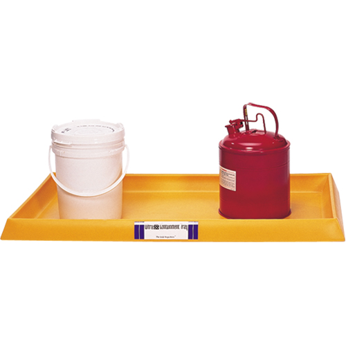 Ultra-Containment Tray&reg;, 54" L x 29.8" W x 3.5" H, 16.5 US gal. Spill Capacity Nia-Chem Ltd.