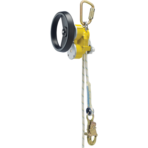 Dispositif de sauvetage et de descente R550 Rollgliss, 100' lo, cordage Corde d'alpinisme Nia-Chem Ltd.