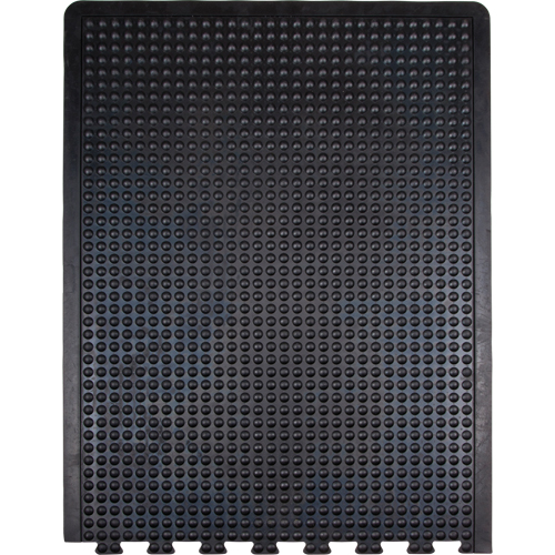 Anti-Fatigue Dome Matting, Bubbled, 3' x 4' x 1/2", Black, Rubber Nia-Chem Ltd.