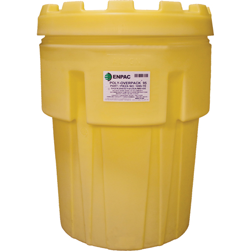 Poly-Overpack&reg; Salvage Drum, 95 US gal., Stationary Nia-Chem Ltd.