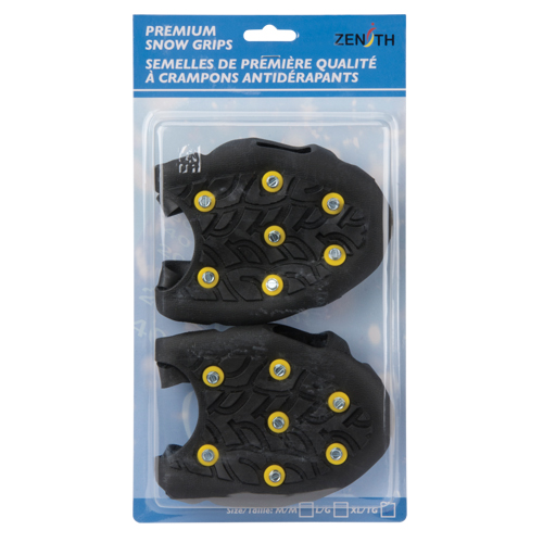 Heavy-Duty Anti-Slip Ice Cleats, Steel, Stud Traction, Large Nia-Chem Ltd.