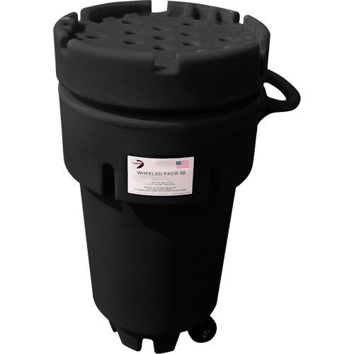 Wheeled Poly-Spillpaks, 50 US gal., Mobile Nia-Chem Ltd.
